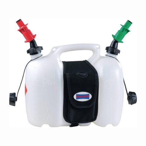 Hunersdorff Dubbele jerrycanset | inhoud 6 + 3 l | natuur HDPe | L362xB170xH298mm | 1 stuk - 804962 804962