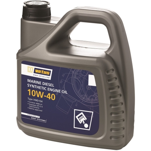 Vetus Marine 10W-40 diesel motorolie synthetisch 4 l