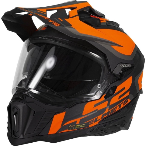 Volle motorhelm LS2 MX701 Explorer Alter