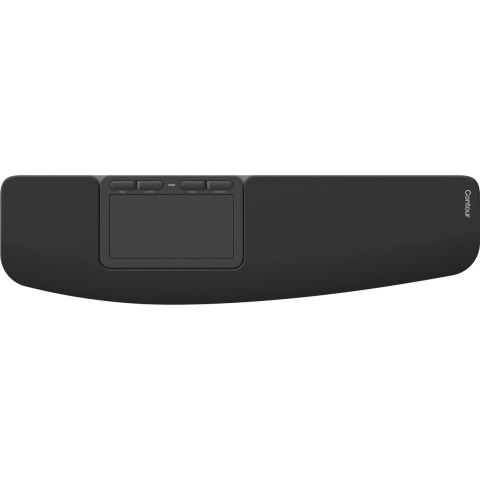 Contour Contour Touch Ergonomic Touchpad wireles Toetsenbord Draadloos Zwart 4 Toetsen