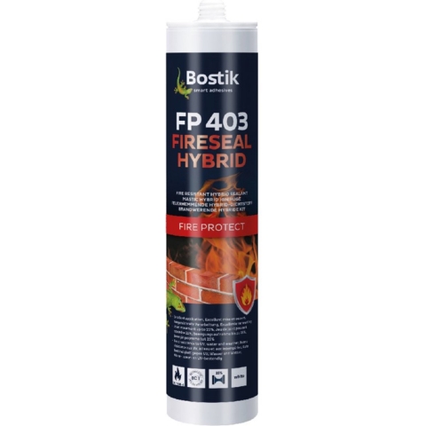 Bostik FP 403 Fireseal Hybrid | Betongrijs | Koker 290 ml (12 stuks) - 30612851
