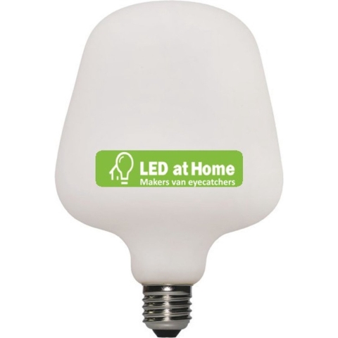 Daylight Italia Zante LED Lamp - Ø 12,5 x 17 cm - E27 - 6W dimbaar - 2700K - wit