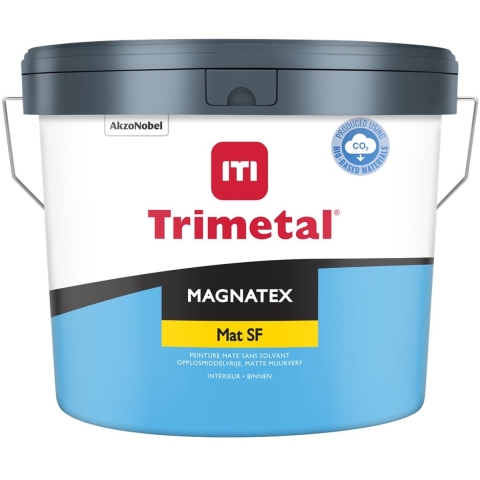 Trimetal Magnatex Mat SF Muurverf - Op Kleur Gemengd - 10L