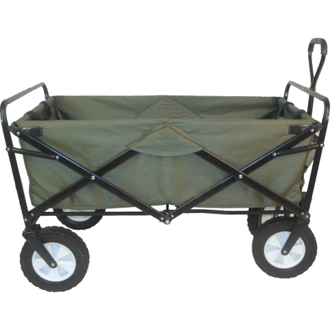 opvouwbare bolderwagen groen