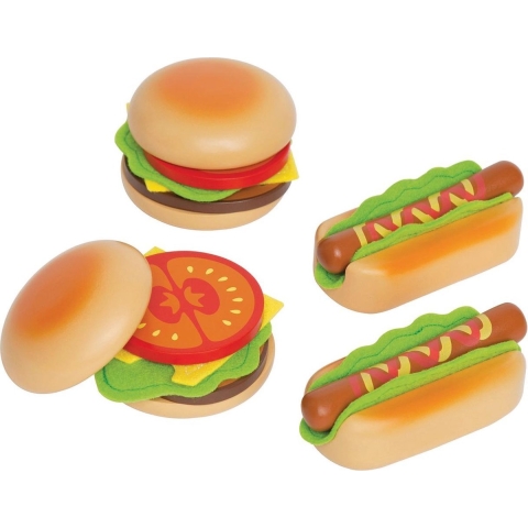 Hamburgers & hotdogs