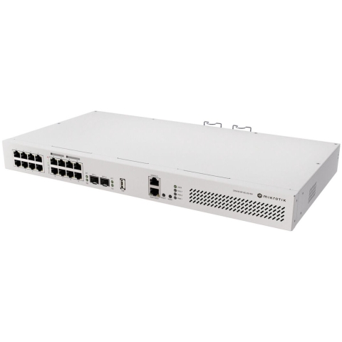 Mikrotik CRS418-8P-8G-2S+RM Cloud Router/Sw L2/L3 Gigabit Ethernet (10/100/1000) Power over Ethernet
