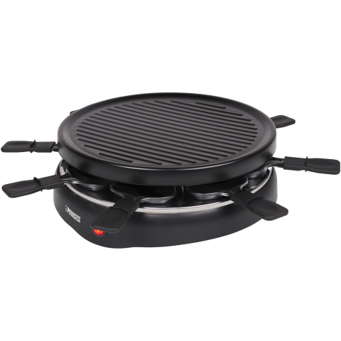 Princess Raclette 8 Grillplaat Zwart