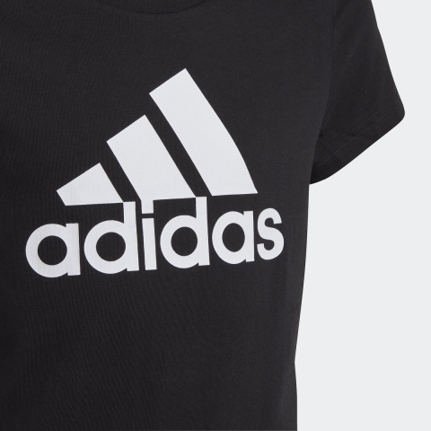 T-shirt katoen groot logo meisje adidas Essentials
