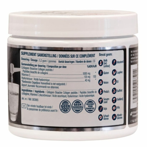 Gratis Verzending: 2x Lucovitaal Collageen Super 5000mg Poeder 171,6 gr