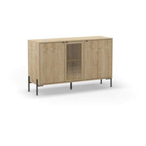 CaliCosy Buffet 3 deuren en metalen poten l120 cm inca