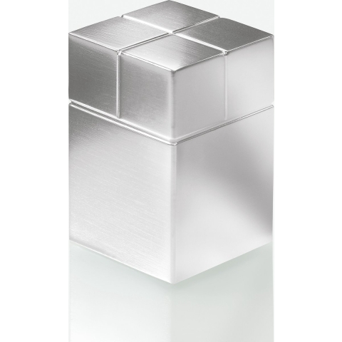 Sigel Neodymium magneet C30 Ultra-Strong (b x h x d) 20 x 30 x 20 mm Dobbelsteen Zilver 2 stuk(s) BA707