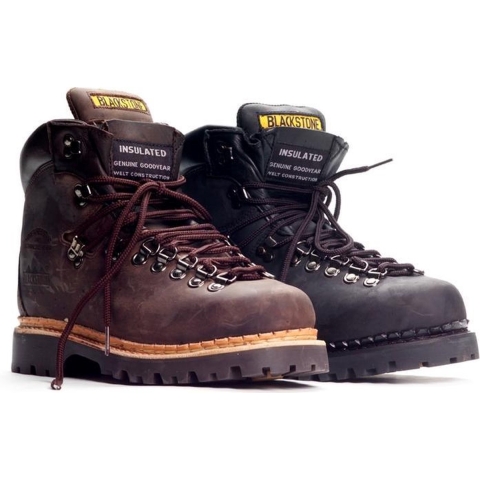 Blackstone Werkschoen Hoog 999 Bruin (Onbeveiligd) | Bruin | Maat 37 - 8716712068628