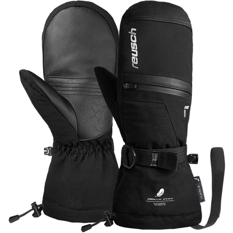 Reusch Lando R-TEX XT Mitten skiwanten zwart/grijs, 11