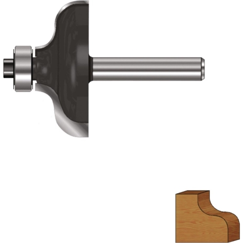 Rotec HM S-Profielfrees | GOLD-LINE | ø31.8 | R=4.8 | d2=12 - 272.14.0480