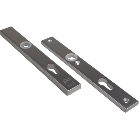 AMI Veiligheidsbeslag 251/32 Buiten en Binnen Profielcilinder 55 F1 Deurdikte 53/57 Mm. - 811014