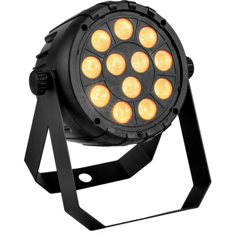 Eurolite PARty Spot Silent PAR LED-schijnwerper Aantal LEDs: 12 5 W Zwart