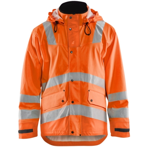 Blåkläder Regenjas High-Vis LEVEL 2 43022003 | High-Vis Oranje | Maat L - 7330509368299