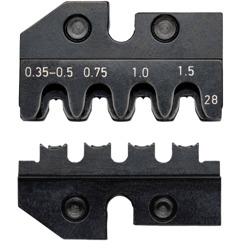 Knipex Krimpprofiel | Voor Stekkers uit de AMP Superseal 1.5-Serie van Tyco Electronics - 97 49 28