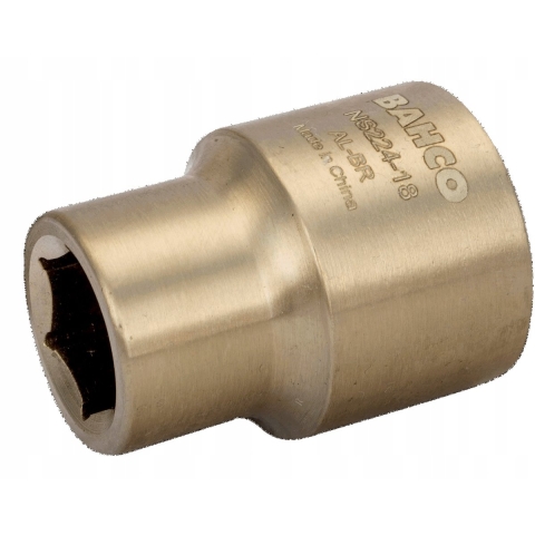 Bahco Dop 3/4" | zeskant | vonkvrij | aluminium brons | 23 mm - NS224-23