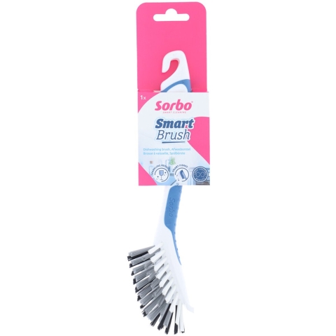 4x Sorbo Afwasborstel Smartbrush Blauw