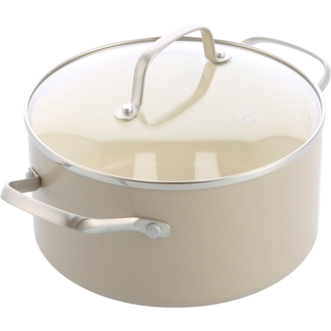 Greenchef Nordics antiaanbak kookpan crème 20 cm