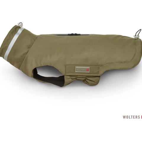 WOLTERS Hondenjas Modern Classic, olijf, Maat: 24 cm
