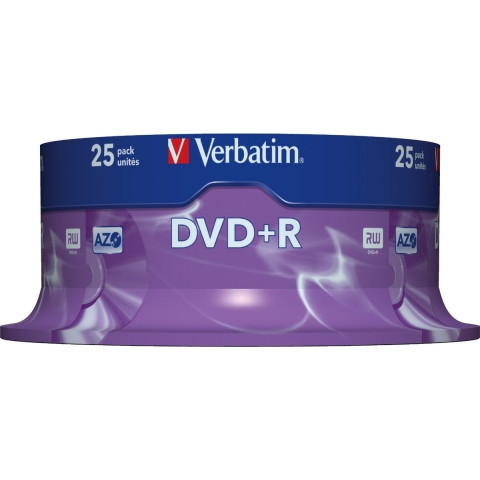 Verbatim 43500 DVD+R disc 4.7 GB 25 stuk(s) Spindel