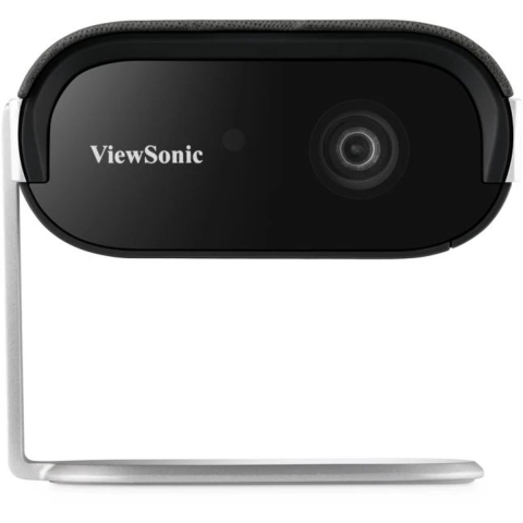 Viewsonic M1E Max Beamer LED 200 ANSI-lumen Werkt op accu, Autofocus, Geïntegreerde luidspreker, WiFi, USB-A, Full HD