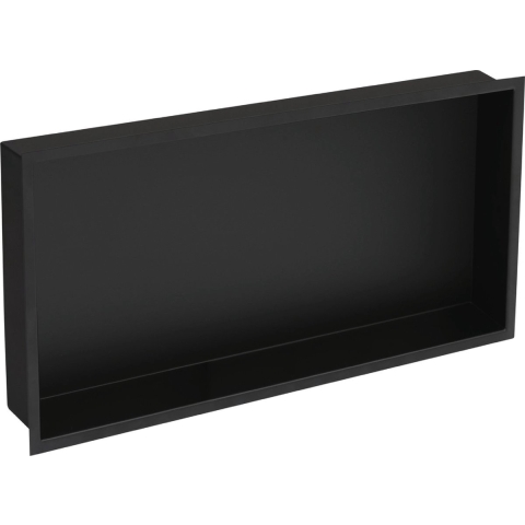 Plieger Inbox Inbouwnis - RVS - Waterproof - Matzwart - 60 x 30 x 7.5 cm