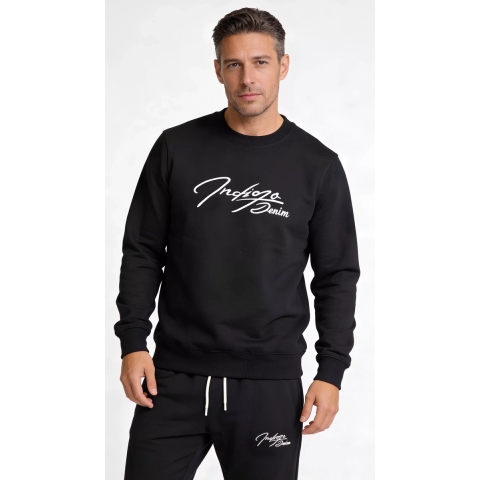 Indigo Denim Denim joggingpak heren -