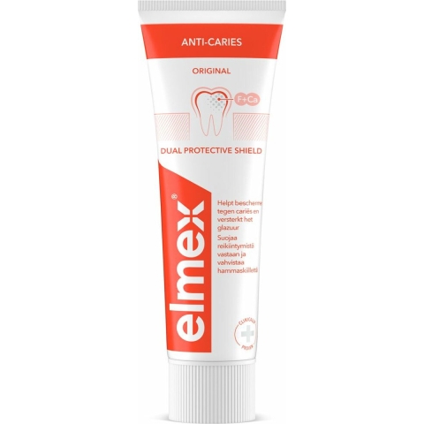 3x Elmex Tandpasta Anti-Cariës Original 75 ml