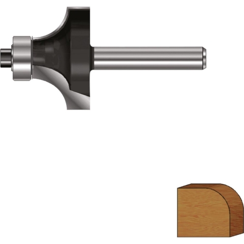 Rotec HM Afrondprofielfrees | GOLD-LINE | ø18.7 | R=3 | d2=8 - 271.11.0300