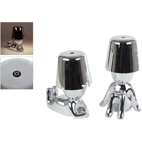 LED Sfeerverlichting Touch Elly Zilver Assorti