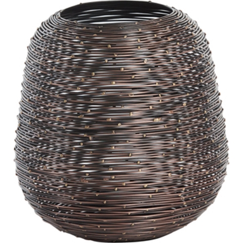 Light & Living Windlicht Esira Antique 18 cm Koper/Metaal