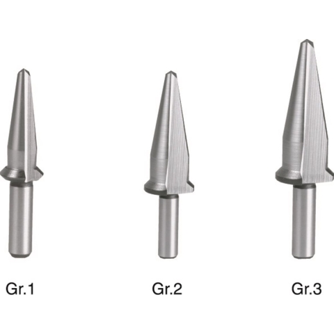 Rotec HSS conische plaatboren S.P. Nr.3 3,0-11,8 / aanslag - 4220003