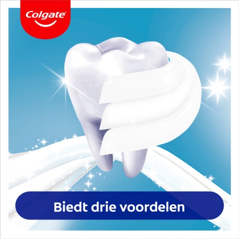 6x Colgate Tandpasta Triple Action Xtra White 75 ml