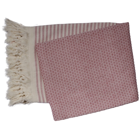 Phlox Hamamdoek 100 x 200 cm, saunadoek, strandhanddoek, yogadoek en spa-doek,