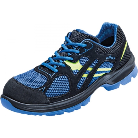 Atlas Werkschoen Flash 4005 XP Laag S1P | Zwart/Blauw | Maat 41 - 00.012.062.41