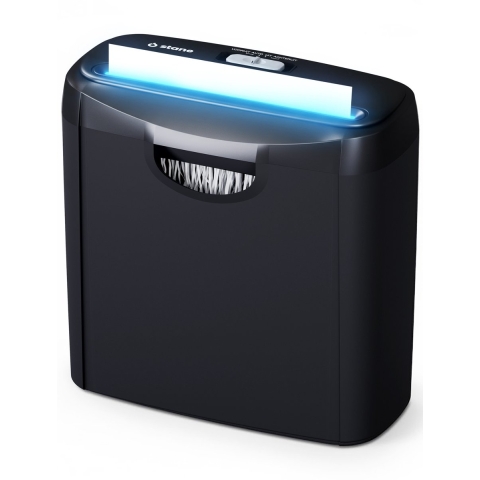 Stane Papierversnipperaar– Papiervernietiger voor Thuis en Kantoor – Shredder Vernietigt Creditcard - Versnipper 6 A4 Vellen in 1 Keer – 10L OpvangBa
