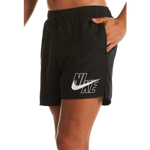 Herenzwembroek Nike NESSA566 001 Zwart Maat M
