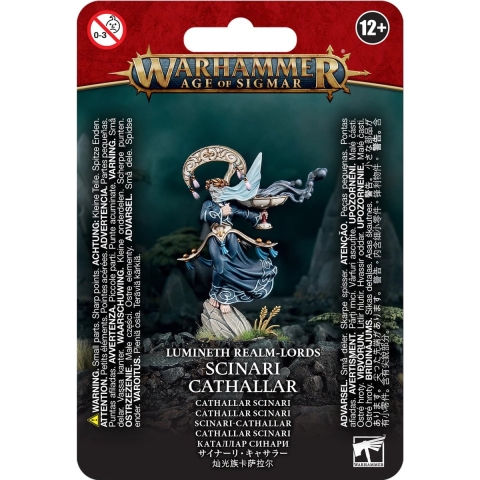 Figurine Games Workshop Warhammer AoS - Lumineth Realm-lords Scinari Cathallar
