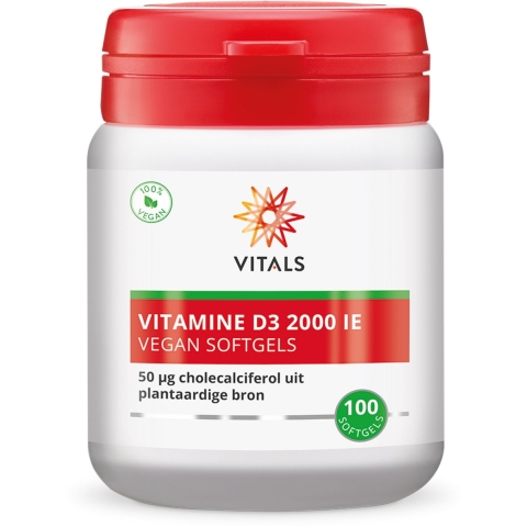 Vitamine D3 2000 IE Vegan