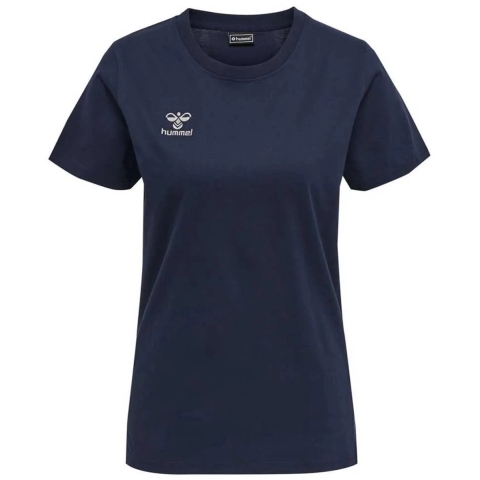 Dames-T-shirt van katoen Hummel Move Grid