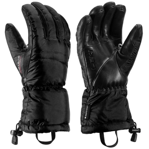 LEKI Glace 3D skihandschoenen zwart dames, 6.5