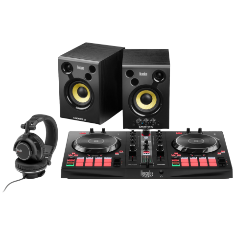 Hercules Dj Essentials Kit Alles-in-één Dj-starterkit Zwart