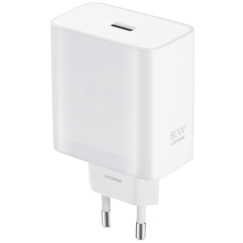Oneplus 80w Supervooc Usb-a Power Adapter - Wht Thuislader