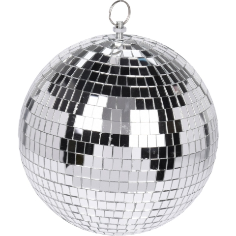 3x Grote zilveren disco kerstballen discoballen/discobollen glas/foam 18 cm -