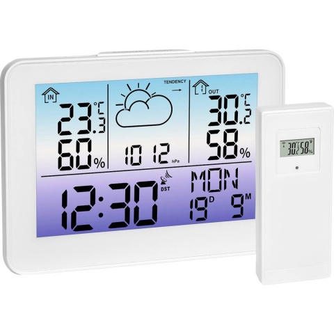 TFA Dostmann METEO SKY 35.1175.02 Draadloos weerstation Verwachting voor 12 uur Aantal sensoren max.: 3 stuk(s)