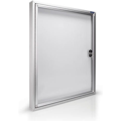 magnetoplan Wissellijst 1214100 Voor papierformaat: 6 x DIN A4 Binnen 1214100 Aluminium Wit 1 stuk(s)