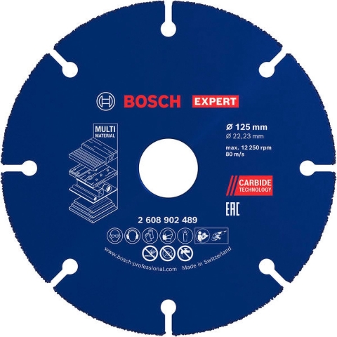 Bosch Accessories 2608902489 2608902489 Doorslijpschijf 1 stuk(s)